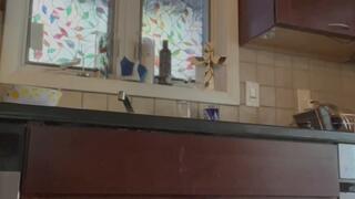 Good Girl Doing Dishes!