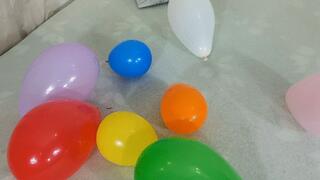 kiara farting in balloons full