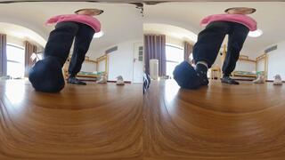 3DVR180 degrees ANNA shoes socks smelly feet crushed