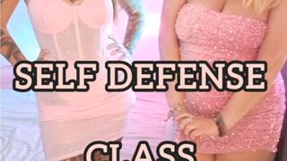 TEACHING MY HOT BLOND FRIEND CBT SELF DENFENSE