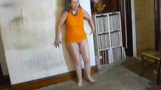 Erotic freestyle dance on Three Steps To Heaven song