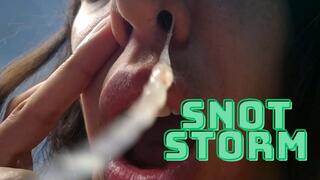 POV Blowing Big Nose lots of Snot for you