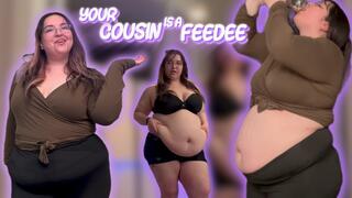 Hot cousin is a FEEDEE!