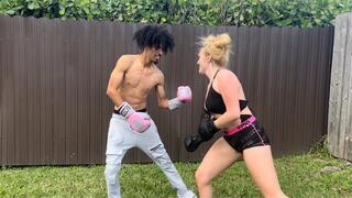 Backyard Boxing- Cay Baby vs Jose