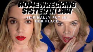Homewrecking Sister in Law gets put in her place