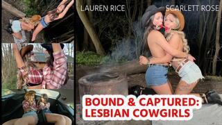 Bound & Captured: Lesbian Cowgirls’ Wild Hitchhike - Lauren Rice, Scarlett Rose & Sensual Sins