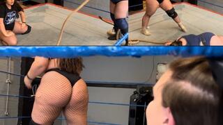 Giantess vs BBW (wedgies , ass smother, tug of war)