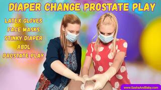 Diaper Change Prostate Play - Hand Job in Your Stinky Diaper - ABDL
