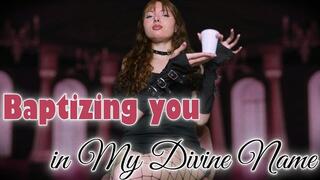 Baptizing you in My Divine Name - Toilet Fetish, Magic Control, JOI 1080p mp4