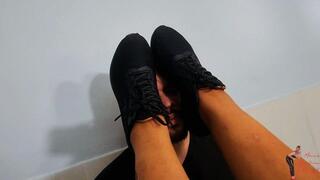 Foot Worship, part 1, by Afrodity Ayanda and Slave, (cam by Manu) FULL HD