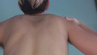 Mitzie Dupree - 100 squats Sweaty body worship