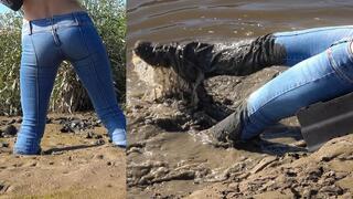 Miss Sixty Nixie One jeans washing off mud