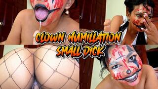 Clown humillation small dick - Natasha
