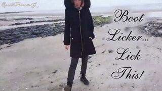 Boot Licker, Lick This!