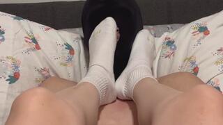 POV SOCK SMELLING