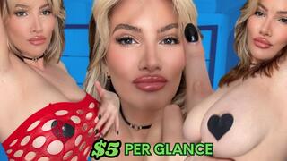 5 Dollars Per Glance