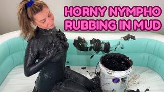 Solo Play & Pussy Rubbing in STINKY Black Mud