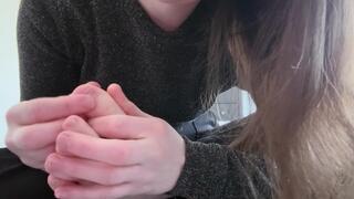 Maddie's Toenail Biting