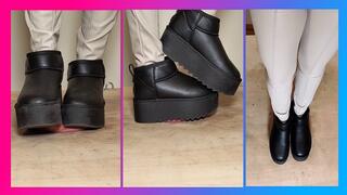 Suffering under Ankle Plateau Boots I Lady Thaya