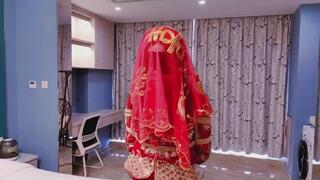 A dazzling bride