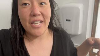 Taking a dump April 10