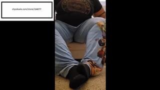 Tootsiequeen23 2 Days in same black socks