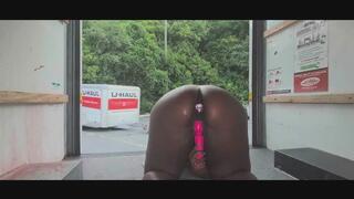 He help me move so i let him play in my ass