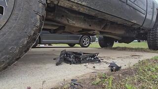 Printer crush with truck pt2