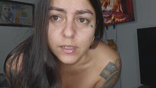 Talking so dirty and ordering you to cum with my farts