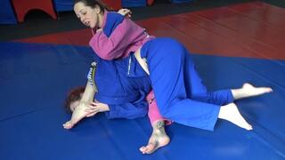 Rosie vs Alora Lux Gi Feet