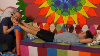 James Cyclist Foot Worship HD Part 1
