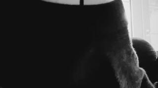 Theresa Smoke BlackOutfit Smoking Cigarette BlackWhite