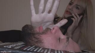 worshiping and adoration my palms