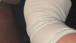 Shiny Boots Ballbusting With Milking Handjob