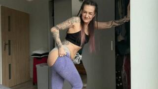 Pig's ass & fat belly, I gained weight again HD