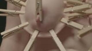 big tits and clothespins - mp4 720p