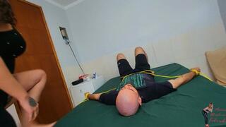 Farting, part 1, by Qween and Slave, (cam by Manu) FULL HD