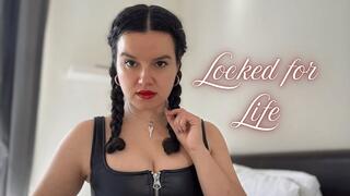 Locked for LIFE | Long chastity sentence for slaves
