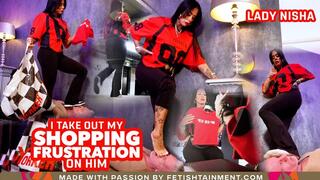 I'm taking out my shopping frustration on him ( Hard Foot Domination with Lady Nisha ) - FULL HD MP4