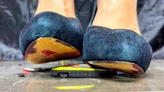 I'll destroy all your tiny cars with my shoes