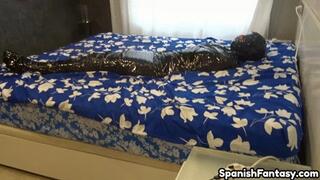 Zentai Girl mummified #2-2