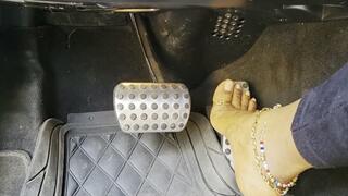 Revving And Driving Faster And FASTER Barefoot