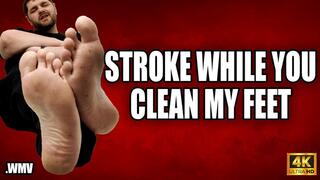 KingMarti: Stroke While You Clean My Feet 4k - WMV