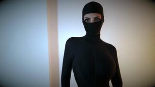 Zentai Ninja Girl and Dasha Kiss