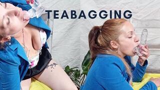 Deep Teabagging Tongue, Balls, and a Mouthful of Pleasure