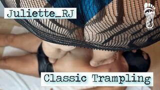 Juliette_RJ Classic Trampling and Foot gaging - TRAMPLING - FOOT GAGGING - FLIP FLOP TRAMPLING - FOOT FETISH - BBW BODY - BIG ASS - THICK BODY