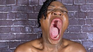 Unbelievable big huge loud Yawns
