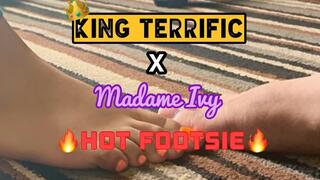 King Terrific X Madame Ivy - Hot Footsie