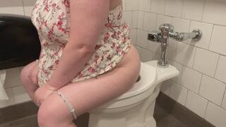 Grocery store pee and EXTREMELY LOUD farts (mozzarella cheese sticks I think)