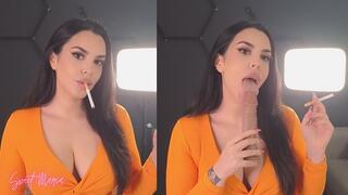Covering your dick in smoke JOI | Sweet Maria